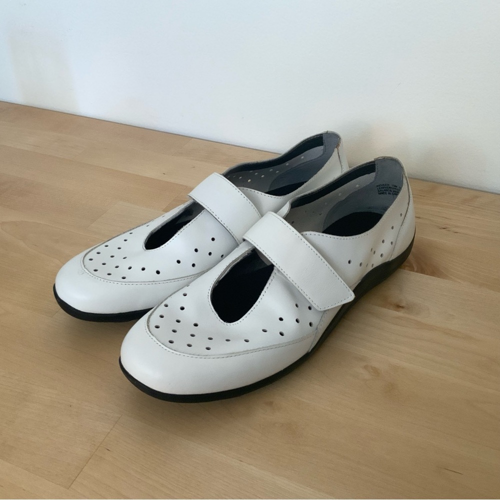 ros hommerson nevaeh leather walking show womens‎ 10 white